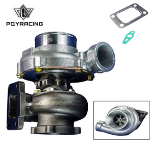 เทอร์โบชาร์จเจอร์ POYRACING รุ่น GT3582 GT35 แบบ T3 Flange สำหรับการดัดแปลงและอัปเกรด - Product Image 1