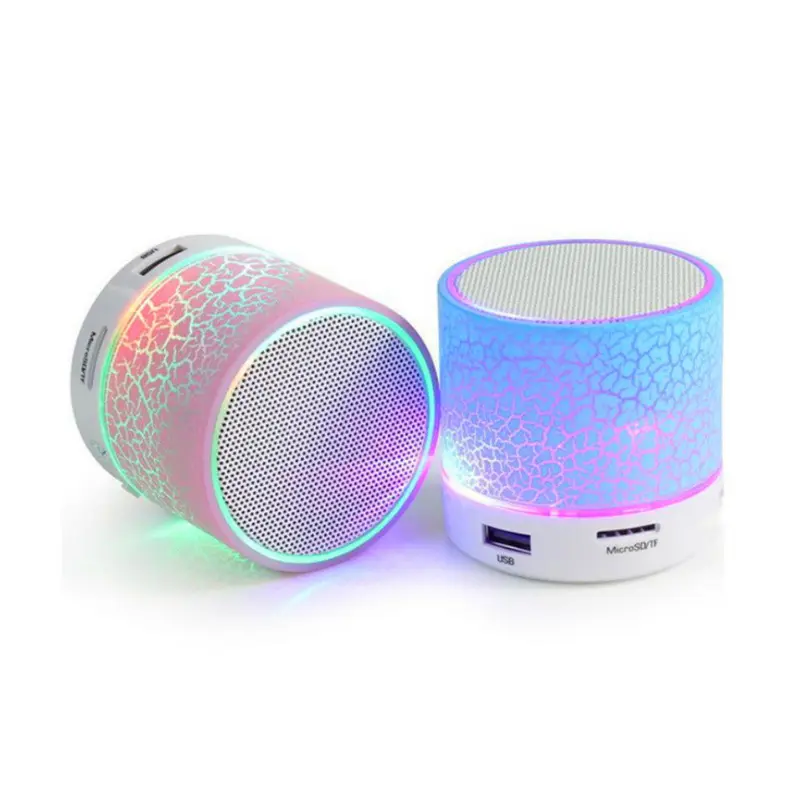 Goedkoopste Promotie Geschenken Mini Ronde Bluetooth Speaker Draadloze Subwoofer Speaker Batterij Metaal Oem Actieve Radio Bluetooth