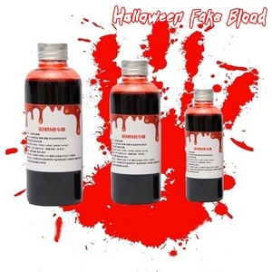 Accessoires de sang pour Halloween, faux sang, sachets de sang, pommade sanguine, sang artificiel, maquillage de farce de vampire, sachets de sang - Product Image 1