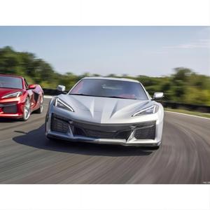 Vente chaude kit de carrosserie de pare-chocs de voiture américaine adapté pour Chevrolet <span class=keywords><strong>Corvette</strong></span> C7 Z06 diffuseur de lèvre avant en fibre de carbone - Product Image 2