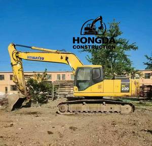 Excavadora sobre orugas hidráulica Komatsu de segunda mano en buenas condiciones de trabajo con precio bajo Venta caliente - Product Image 1