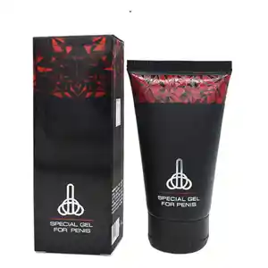 Tubo nero originale Russia Titan Gel prodotti per adulti crema da massaggio Titan Gel