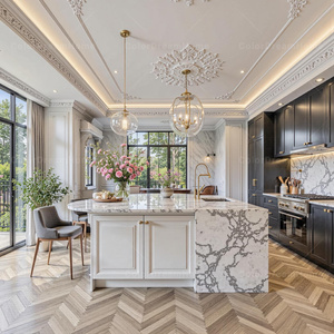 Service de design d'intérieur complet pour villa française avec rendu <span class=keywords><strong>3D</strong></span> pour projets de chambres d'hôtel et salles à manger - Product Image 5