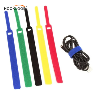 Fitas de Velcro Multi-Cores Dongsanxin de 5 e 8 Polegadas, Laços de Cabo Autoadesivos - Product Image 1