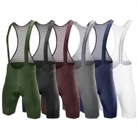 Nuevos Culottes de Ciclismo Acolchados 5D Transpirables de Spandex/Poliéster, Elásticos en 4 Direcciones, Ajustados, Sin Costuras, para Hombre y Mujer