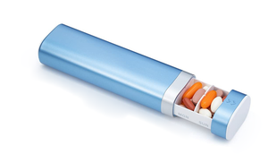 กล่องใส่ยาโลหะแบบพกพา 7 วัน ปลอดสาร BPA รุ่น A-172 กล่องจัดระเบียบยาประจำสัปดาห์สำหรับเดินทาง กล่องเก็บอาหารเสริมแบบพกพา - Product Image 3