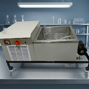 Bain-marie frontal 20L en acier inoxydable à circulation thermostatique avec une précision de ±0,1 ℃   Précision 220-240V AC - Product Image 4
