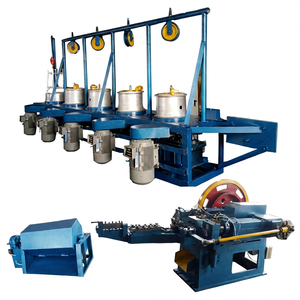 Zhenda Brand Fully Automatic Motor Nail Washer & Wire Nail Making <b>Machine</b>-High Output Nails Wire Drawing <b>Machine</b> <b>Price</b> - Product Image 1