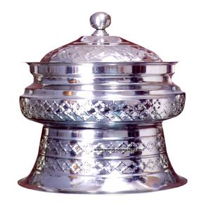 Stainless Steel Catering Round Serving Dish Wholesale High Quality <b>Buffet</b> Chafing Dish for Wedding Party - Product Image 2