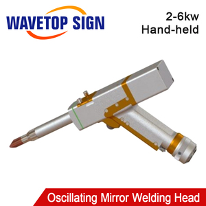 Wavetopsign 2-6kw 1064nm เครื่องเลเซอร์กระจกสั่นแบบมือถือหัวเชื่อมพร้อมเลนส์เชื่อมต่อ qbh หรือ <span class=keywords><strong>RD</strong></span> สำหรับเครื่องเลเซอร์ไฟเบอร์ - Product Image 2