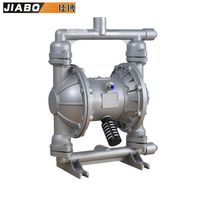 Pompe à diaphragme, utilisée comme source d'énergie pneumatique pour le transport des eaux usées, capable de gérer les particules.