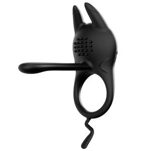 Penis halkası erkek boşalma kontrol vibratör çiftler için su geçirmez silikon yetişkin oyuncak mastürbasyon - Product Image 1