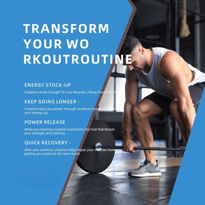 Suplemento Deportivo de Nutrición para el Desarrollo Muscular de Marca Privada OEM/ODM, Impulso de Energía, Creatina de Fresa - Product Image 4