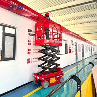 Plateforme élévatrice à ciseaux électrique autopropulsée CFMG 4,5 m de hauteur, 240 kg, CFPT0508SP, pour travaux de construction de terminaux