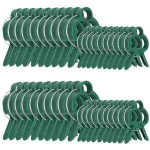 20 Clips Fijadores de Plantas Reutilizables, Soporte para Invernadero, para Fijar Plantas, Enredaderas, Flores, Plántulas, Tallos, Suministros de Jardinería - Product Image 6
