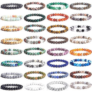 Хит продаж, 8 мм, натуральные целебные круглые хрустальные бусины, кварцевые браслеты, полированные ювелирные изделия, другие хрустальные изделия - Product Image 2