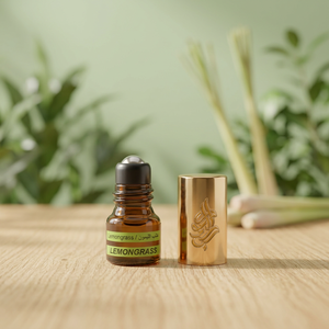 Huile essentielle de citronnelle 1 ml pure, distillée à la vapeur, aromathérapie pour tous types de peau - Product Image 3