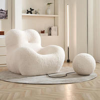 Canapé de luxe nordique, fauteuil simple créatif et tendance, idéal pour salon et balcon