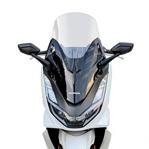 <span class=keywords><strong>Parabrezza</strong></span> anteriore modificato in stile Foshan per PCX160 2021-2024, specchietto retrovisore anteriore <span class=keywords><strong>PCX</strong></span> con <span class=keywords><strong>parabrezza</strong></span> rialzato. - Product Image 4