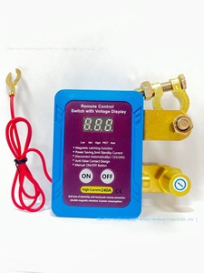 リモコンバッテリー切断スイッチ<span class=keywords><strong>12V</strong></span> 24V 240A電源遮断スイッチ、リモコンキー付き車に適しています - Product Image 2