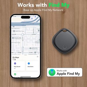 Localizzatore GPS Intelligente per Animali Domestici, Dispositivo Anti-Smarrimento, Tracker GPS per Chiavi, Borse, Bagagli, Compatibile con App Find My per iOS e Android - Product Image 2