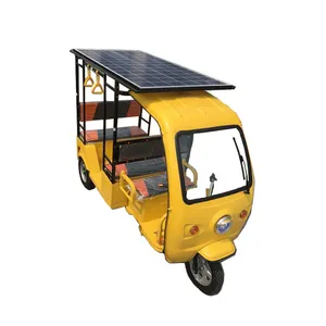 OEM 3-Rad Elektroauto Straßen-Tuktuk für Erwachsene für 6-7 Passagiere Mobilität Auto-Dreifahrrad mit Rikscha