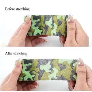 Benda Coesiva Autoadesiva Non Tessuta con Stampa Mimetica, Elastica per Sport, Primo Soccorso, Veterinaria e Tatuaggi - Product Image 3