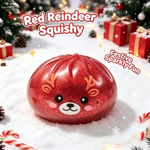 Hot selling gift <b>box</b> set Christmas series Squeezing Dumplings 8.5cm Stress Relief Tool Slow Rebound Cute Gift Toy unisex - Product Image 2