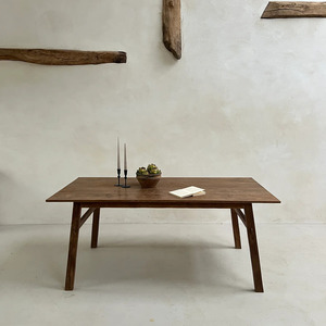 Modern Traditional Solid Eco-Friendly Durable Dining <b>Table</b> Factory Direct Custom Size Large <b>Table</b> for Home Hotel Restaurant - Product Image 4