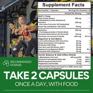 Capsule Dimagranti OEM/ODM per il Controllo del Peso, Capsule Brucia Grassi per Adulti, Integratore a Base di Erbe - Product Image 2