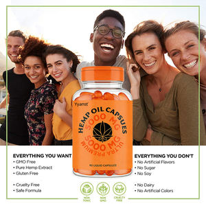 Huile à base de plantes de haute qualité pour le blanchiment de la peau, soutien à la santé des os et des articulations, capsules de gel mou à l'oméga-3, emballage personnalisé, adulte - Product Image 3