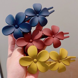 Nuevas Pinzas de Pelo Dobles con Forma de Flor y Pinzas de Pico de Pato para Niñas, Lindas Horquillas para Peinados de Moño, Accesorios para el Cabello - Product Image 3
