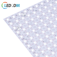 Feuille lumineuse LED flexible de haute qualité DC24V SMD2835 105/288/420 LED pour rétroéclairage paysager, découpable et dimmable