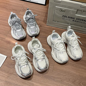 Scarpe da Ginnastica <span class=keywords><strong>Sportive</strong></span> da Corsa Traspiranti da <span class=keywords><strong>Donna</strong></span> con Suola Spessa per Camminata Casual alla Moda - Product Image 4