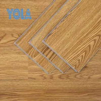 Luxuriöses Modernes Design 4mm 5mm 6mm Dicke SPC Kunststoff-Vinylplanken Wasserdichtes Klicksystem IXPE für Hotels Apartments