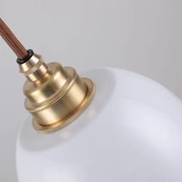 Douille de lampe filetée en bronze E26 E27, support de lampe en laiton, pièces de lampe, douille de lampe pour éclairage DIY, suspension, ampoule