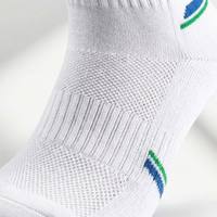Chaussettes de sport personnalisées en gros pour hommes et femmes, avec coussinets, évacuation de l'humidité, soutien de la voûte plantaire et maille respirante pour la course à pied