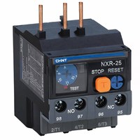 Relais de surcharge thermique CHINT NXR-25 12-18A 3P, protection contre la surcharge du moteur et la perte de phase, contacteur AC NC8 NCX, contrôle industriel CE CB