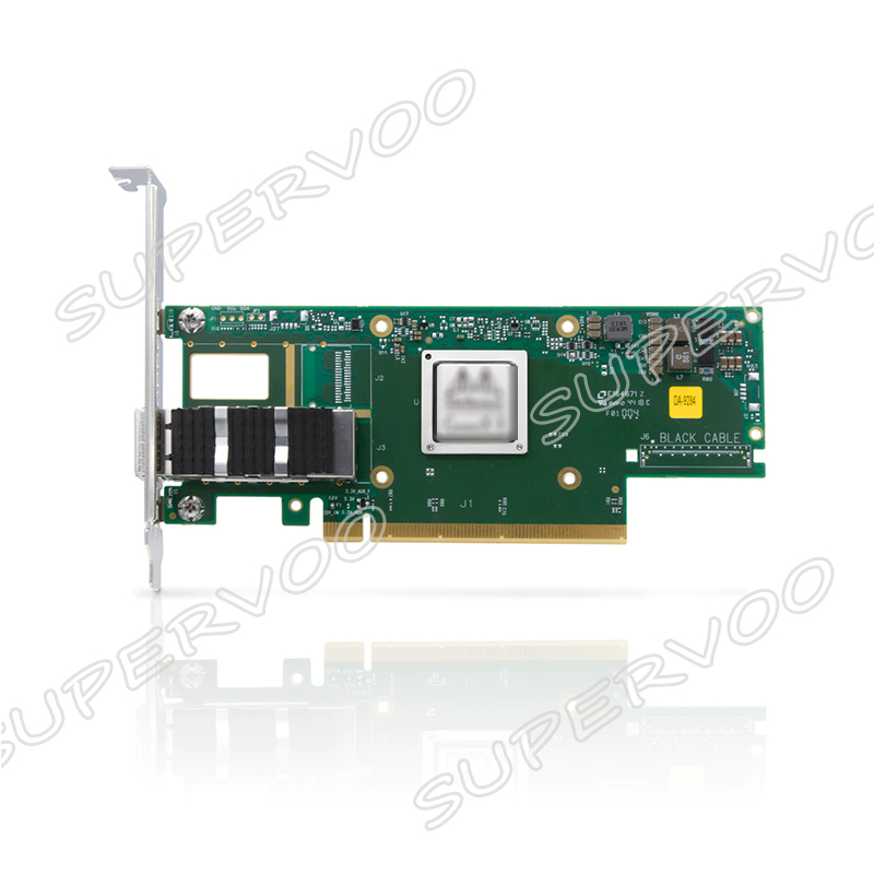 MCX653105A-ECAT-SP ConnectX-6 VPI адаптера HDR100 EDR InfiniBand и 100GbE с одним портом, QSFP56 PCIe 3,0/4,0 x16