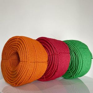 High Strength 3 Strand pp Polypropylene Twisted Braided Packaging Rope for Fishing Marine - Product Image 3