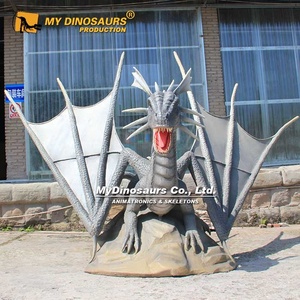 Decoración de Jardín MY DINO, Modelo de Dragón de Tamaño Real con Control Remoto en Venta - Product Image 5