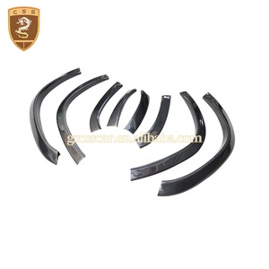 Nửa sợi carbon BB phong cách cơ thể Kit đối với Mercedes Benz GLS x167 phía trước Lip bánh xe lông mày phía sau Spoiler cánh MAYBACH BodyKit - Product Image 5