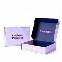 Boîte d'expédition en carton ondulé gris foncé et orange, personnalisable avec logo, thème extérieur, robuste, recyclable, écologique, pour équipement d'aventure, boîte cadeau