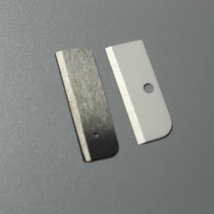 Lame de rasoir en céramique Meliray Escape <span class=keywords><strong>Evasion</strong></span>, couteau, coupe-papier, feuille noire, grise, blanche, céramique industrielle en zircone - Product Image 2