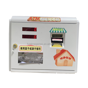 Mini Cambiador <span class=keywords><strong>de</strong></span> <span class=keywords><strong>Monedas</strong></span> <span class=keywords><strong>de</strong></span> Pared, <span class=keywords><strong>Dispensador</strong></span> Automático <span class=keywords><strong>de</strong></span> <span class=keywords><strong>Monedas</strong></span> Metálicas con Aceptador <span class=keywords><strong>de</strong></span> Billetes para Centro <span class=keywords><strong>de</strong></span> Entretenimiento - Product Image 4