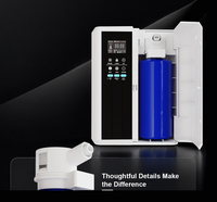 Diffuseur d'arômes intelligent à deux fluides et purificateur d'air, capacité d'huile de 500 ml, contrôlé par application, avec ions oxygène négatifs, appareil de diffusion de parfum mural