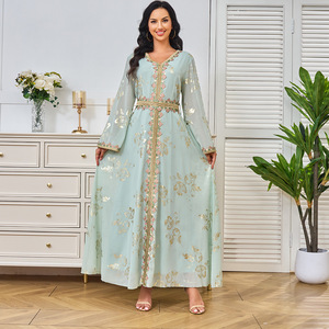 Vestito donna musulmana Eid arabica Femme Abaya islamico <span class=keywords><strong>turchia</strong></span> abiti da sera eleganti <span class=keywords><strong>abbigliamento</strong></span> Dubai Arabia saudita - Product Image 3