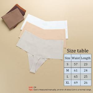 <span class=keywords><strong>Perizoma</strong></span> con Logo personalizzato senza cuciture morbido sportivo da donna <span class=keywords><strong>perizoma</strong></span> traspirante con taglio <span class=keywords><strong>Laser</strong></span> seta di ghiaccio mutandine <span class=keywords><strong>perizoma</strong></span> a vita alta - Product Image 6