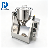 Mélangeur de laboratoire électrique automatique 5L/10L/30L/50L en acier inoxydable 304/316L de qualité alimentaire, configuration mobile pour produits chimiques