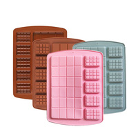 Moule à chocolat en silicone pour gaufres, avec numéro de l'alphabet, outil de fondant de chocolat, moule à gâteau